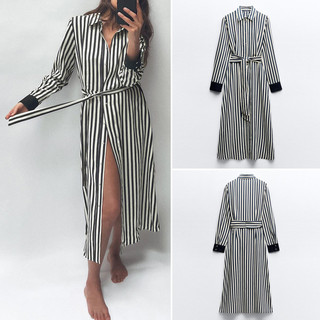 Váy sọc ren nữ mới của Zara Spring 2783816