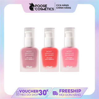 Má hồng kem House of HUR Moist Ampoule Blusher