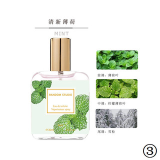 Nước hoa bạc hà Lá bạc hà Lá bạc hà Làm mới hương vị bạc hà mát mẻ tươi mát mùa hè Mint Control Nước hoa