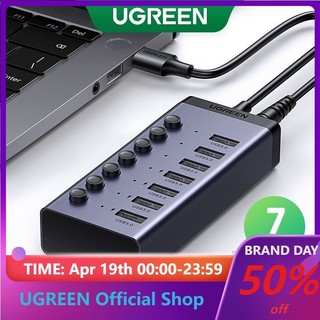 Ugreen Bộ Chia 7 Cổng Usb 3.0 Chất Lượng Cao