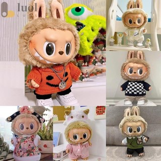 Quần áo thủ công búp bê LUOL, Bộ áo liền quần Labububupu DIY Quần áo búp bê Labubububupu, Quần áo thời gian mặc Labupupupu Quần áo Cos Quà tặng Búp bê Phụ kiện quần áo Phụ kiện búp bê cho búp bê 37cm