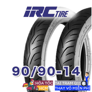 Vỏ lốp xe máy irc 90 90 14 chính hãng, hỏa tốc hcm, thay miễn phí q11, vỏ không ruột