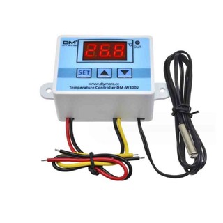 Bộ điều khiển nhiệt độ kỹ thuật số XH-W3002 220V 12V màn hình kỹ thuật số mini công tắc điều khiển nhiệt độ máy vi tính 0,1 độ