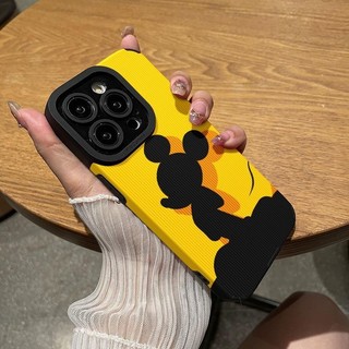 Ốp điện thoại chống rơi trọn gói Mickey sáng tạo vui nhộn cho iPhone7 7plus 8 8plus xs xr 11 12 13 14 15 Pro Plus Promax