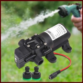 Máy bơm tự mồi, máy bơm màng, 12 v, 60 w, máy bơm áp lực nước thuyền, chiều dài 16,5 cm, để phun vườn
