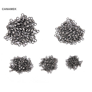 Canamek 50 chiếc câu cá xoay khớp nối mang móc câu xoay phụ kiện Mới