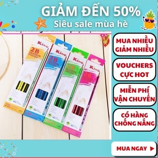 Combo 12 cây bút chì King giá tốt - Nguyễn Thùy Store