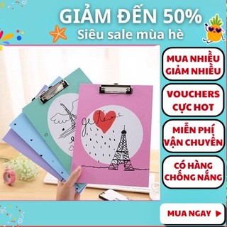 Trình ký/bìa kẹp giấy cute mẫu ngẫu nhiên giá rẻ 🐹 FREESHIP 🚛 - Nguyễn Thùy Store