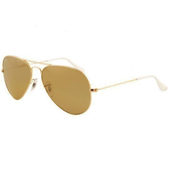 Slow Ground Pilot Golden Brown Summer Rayban 3025