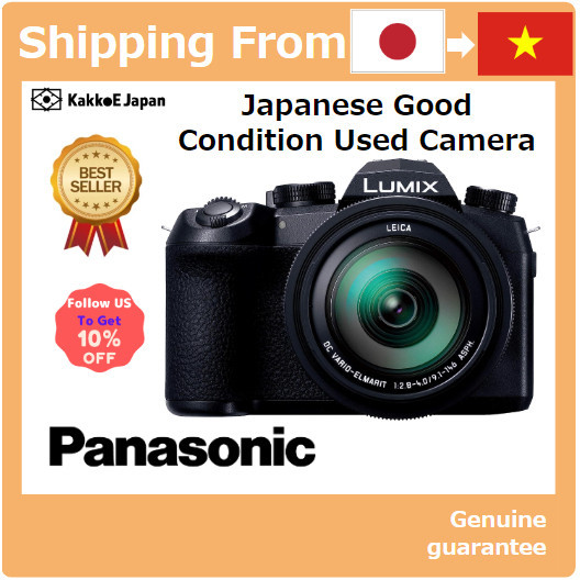 [Máy ảnh đã qua sử dụng tại Nhật Bản] Máy ảnh kỹ thuật số Panasonic Cảm biến Lumix 1.0 inch được trang bị Zoom quang học