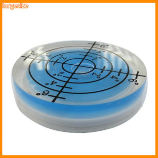 Size lớn| 32x7mm Di Động Mini Spirit Level Bubble Round Bullseye Design Leveler Tool