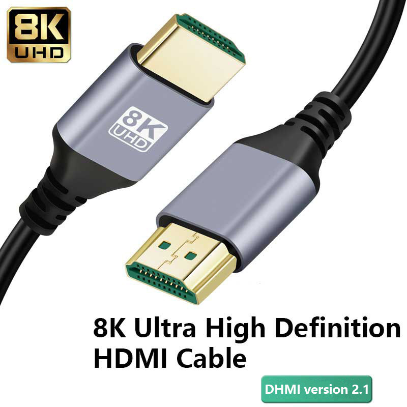 HDMI Cable 8K 60HZ 2.1 HD Cable Ultra High Stransmission Cable 1080p High-Quality Computer HD LCD DV