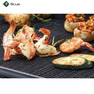 Sẵn sàng! Đen Chống Dính BBQ Lưới Nướng Thảm Nấu Ăn Thịt Nướng Lò Vi Sóng Dụng Cụ Lò Nướng