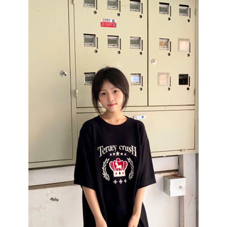 XUANMO Local brand áo thun phông form rộng 100% cotton BIG SIZE Áo Thun Nữ Tay Ngắn Mùa Hè 2024 Phong Cách Mới Phong Cách Mỹ Mặc Rời Nửa Tay Thiết Kế Niche Top