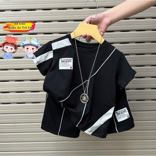 [size 10kg-65kg] Bộ thun cotton may phối cho bé trai