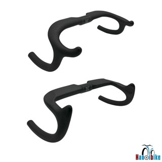 Ghi đông cong carbon Noname với sừng cho xe đạp thể thao, tạo cảm giác thoải mái và thuận tiện cầm nắm