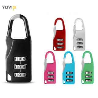 Yovip mini quay số mã số mật khẩu kết hợp ổ khóa an toàn du lịch khóa an toàn cho khóa hành lý ổ khóa tập gym vn