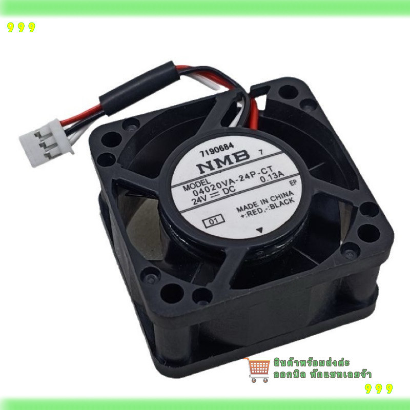 Nmb 04020VA-24P-CT / BL Quạt 24V 0.13A 40 * 40 * 20