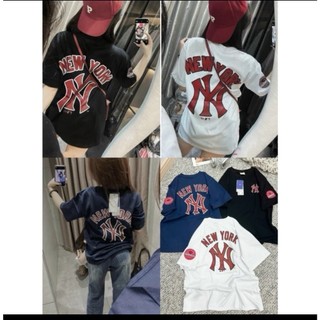 Áo thun chính hãng mlb logo new york yankees