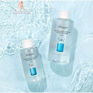 Nước tẩy trang vòi pump tiện lợi JMSolution Cleansing Water  nội địa Nhật đủ 4 loại 