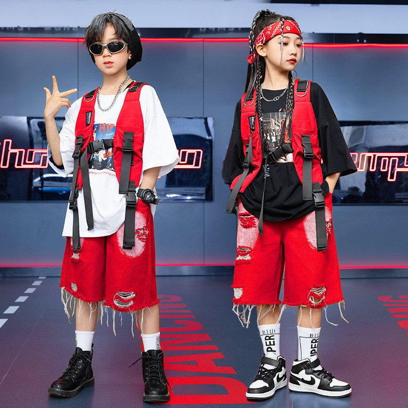 3-14 Tuổi Áo Hiphop Bé Gái Đồ Nhảy Cho Bé Gái Quần Hiphop Bé Gái Đồ Nhảy Hiphop Cho Bé Gái Đồ Hip Ho