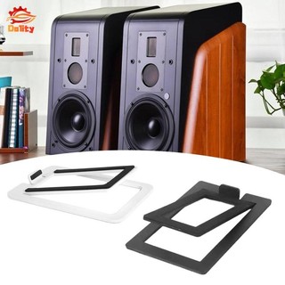 Đế loa để bàn, 15,5cmx11,5cm, Phụ kiện nhỏ gọn chắc chắn bằng thép Carbon cho loa PC tại nhà