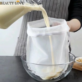 1 túi lưới lọc trà sữa đậu nành / cà phê / sữa đậu nành / sữa đậu nành / sữa đậu nành bằng nylon có thể tái sử