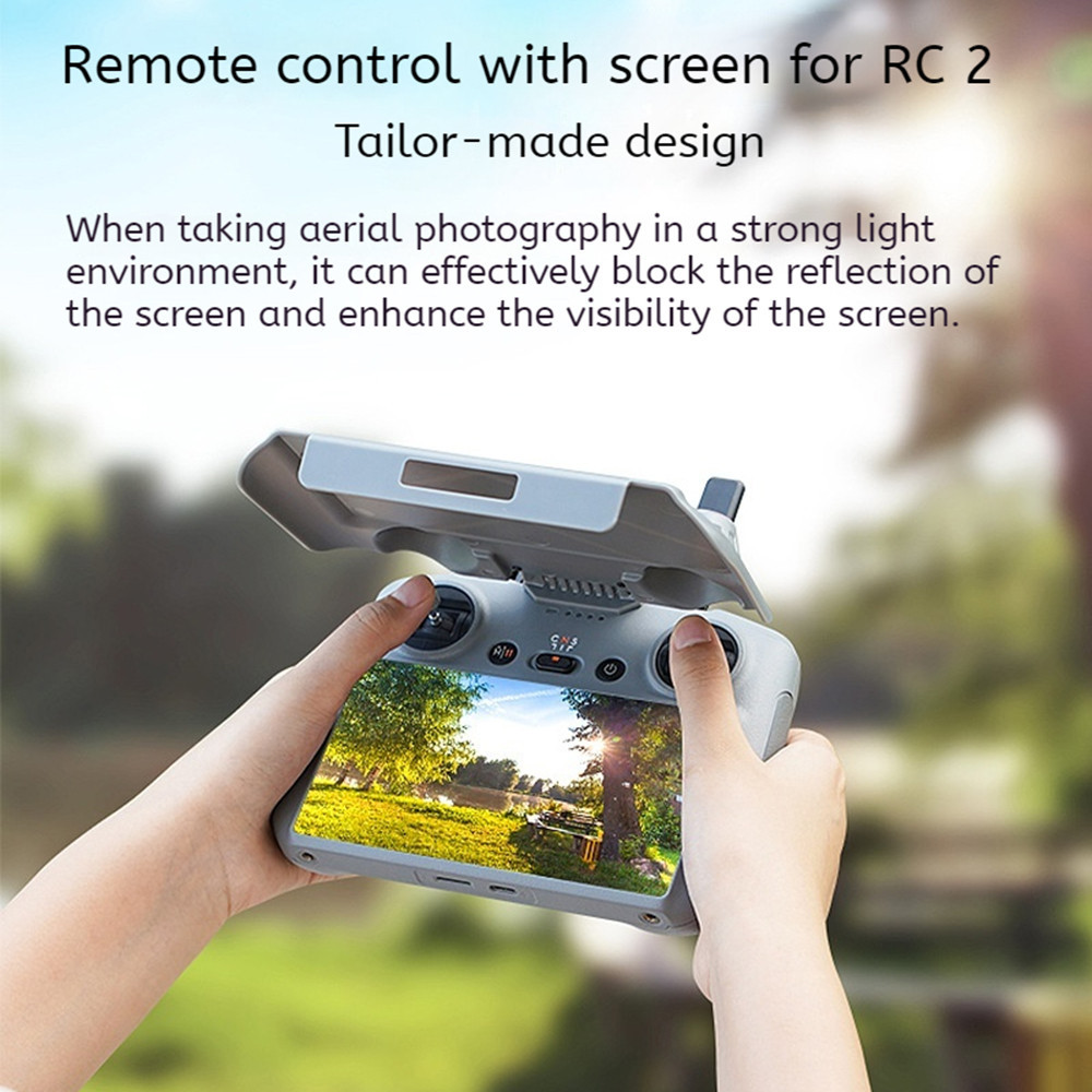 Dành Cho DJI Mini 4 Pro RC 2 Lens Hood Có Điều Khiển Từ Xa Cho DJI AIR 3 Sun Hood ShieldFor DJI Mini