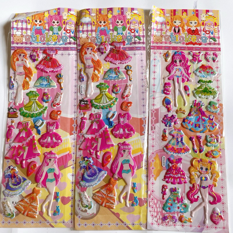 miếng dán Stacked nhìu mẫu ngẫu nhiên.cho bé