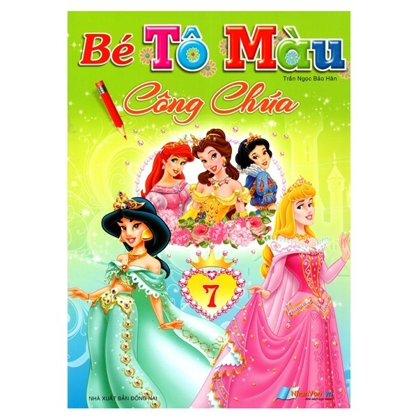 Sách Bé Tô Màu - Công Chúa (Tập 7)