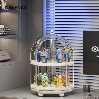 Hộp lưu trữ NAFENAI, hình trong suốt, hộp mù acrylic, đồ trang trí Lego, hộp bảo quản chống bụi