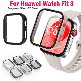  Ốp Đồng Hồ Cho Huawei Watch Fit 3 Bảo Vệ Màn Hình Toàn Diện PC Cứng Ốp Lưng Đồng Hồ Cho Huawei Watch Fit3 