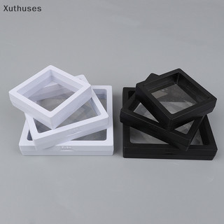 Xut PE Phim Thổ Cẩm Đồng Đá Quý Hộp Bảo Quản Trang Sức Chống Bụi Triển Lãm Nhẫn Trường Hợp N