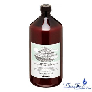 Dầu gội thanh lọc giải độc cho tóc và da đầu Davines Detoxifying Scrub Shampoo 1000ml