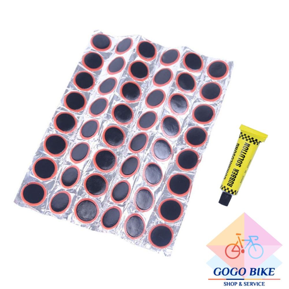 [GoGo Bike] 48 Miếng vá tròn cho ruột săm xe đạp Hoặc Keo vá săm xe đạp