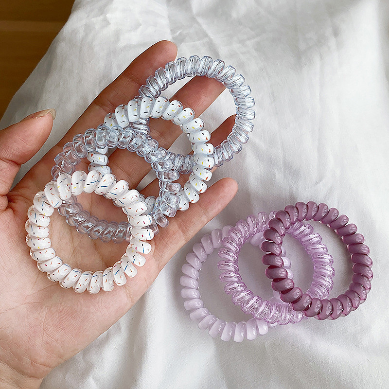 Dây buộc tóc đơn giản cho nữ