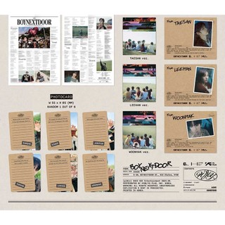 (LETTER ver.) BOYNEXTDOOR - 1st EP album [WHY..]