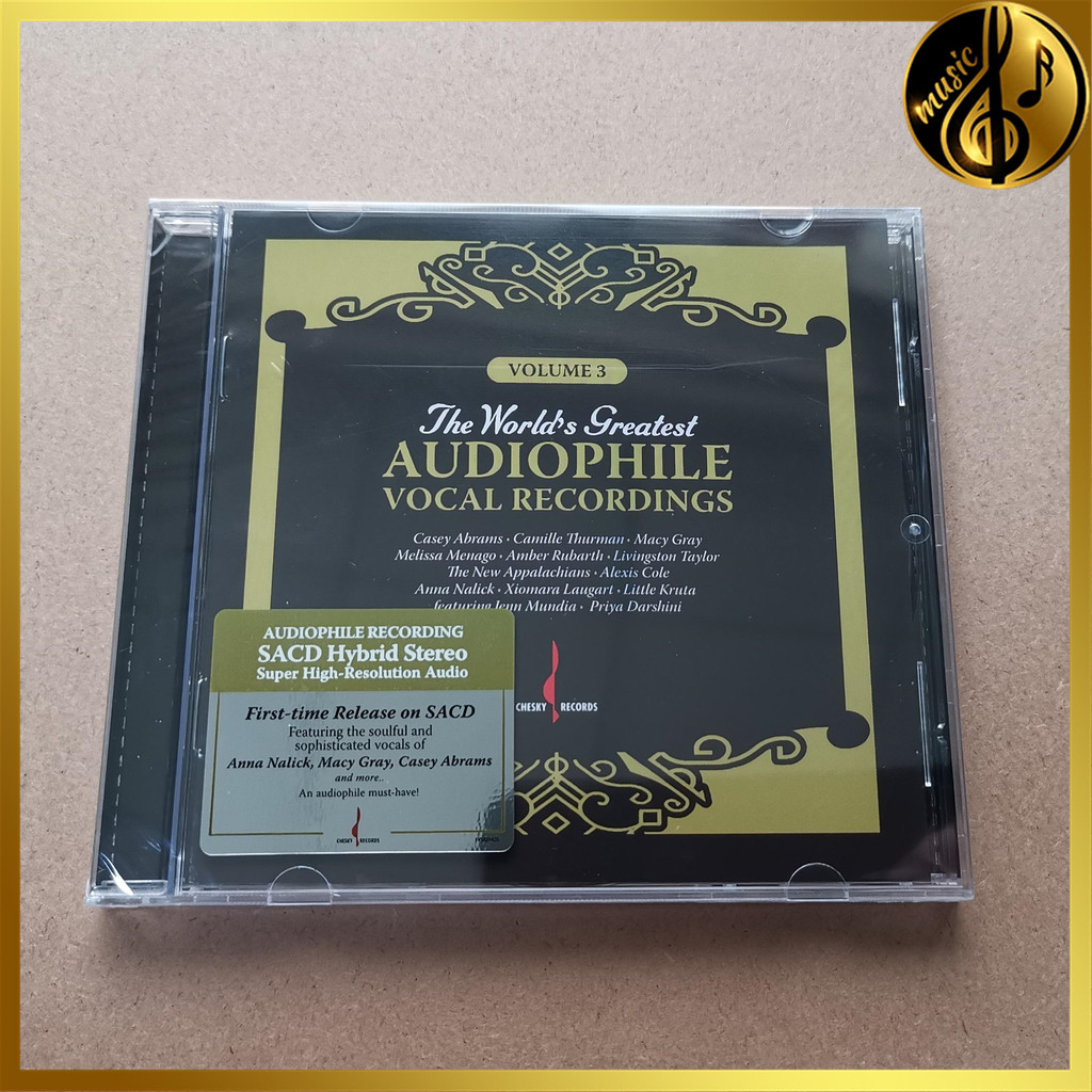 The World's Greatest Audiophile Vocal Recordings Volume 3 [Sealed] Brand New VNVN2