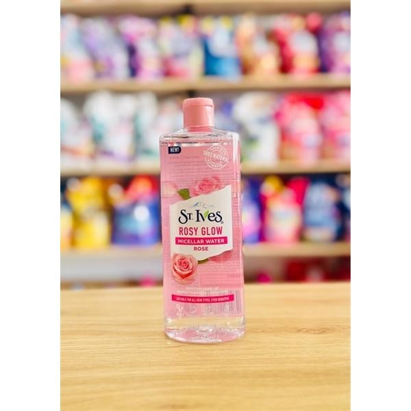 Nước tẩy trang St.Ives Rose - Chiết xuất Hoa Hồng 400ml [ Remover make up St. Ives Rosy Glow]