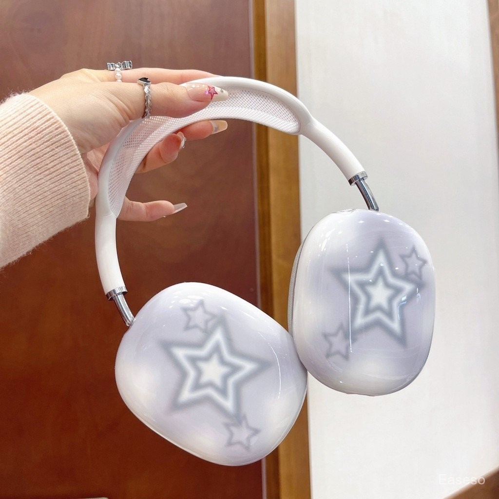 Thích hợp cho Apple AirPods Max, vỏ bảo vệ tai nghe over-ear Bluetooth, tai nghe over-ear Y2K Star H