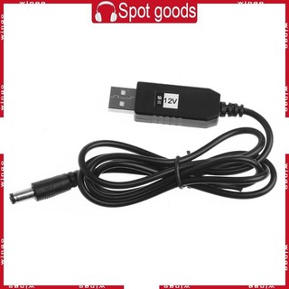 Dây điều chỉnh nguồn GODD có màn hình LED USB 5v đến 12v Step up 2A Step-up Volt
