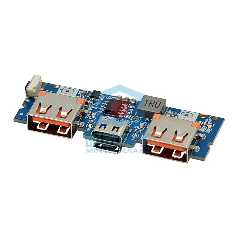 Power Bank Power Bank Bo mạch chủ Type-c Pin Lithium usb kép Power Bank Power Board 5V 2.4A