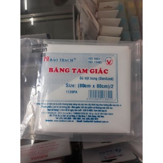 Băng tam giác bảo thạch 80 x 80cm - băng sơ cứu y tế