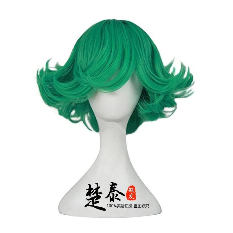 Jecarden Anime One Punch-Man Tatsumaki Cosplay Senritsu NoTatsumaki One Punch Man Tóc Giả