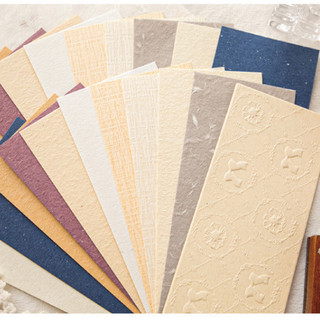 Tập 21 giấy STI72 Bộ giấy hoa,tag bưu thiếp sổ thư tay dập nổi trang trí Vintage bullet journal
