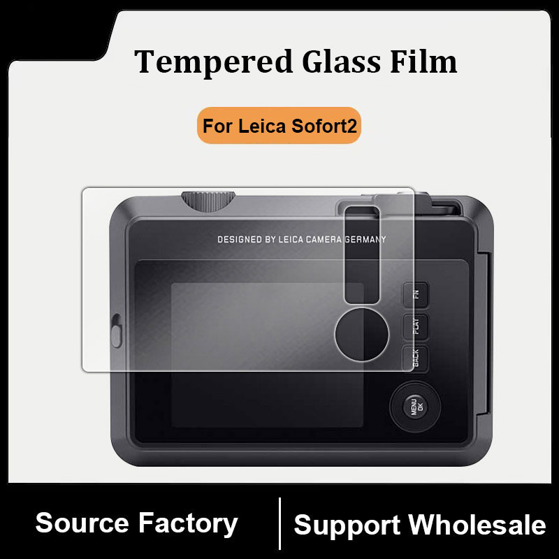 Camera HD 9H Kính Cường Lực Phim Bảo Vệ Màn Hình Cho Leica Sofort2 Kính Cường Lực Cho Leica Sofort 2