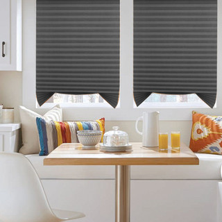 Rèm tự dính DIY xếp li mù