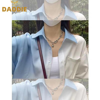 Daodie áo sơ mi nữ áo kiểu hàn quốc ins độc đáo xinh chic wcs2430i10 19z240508