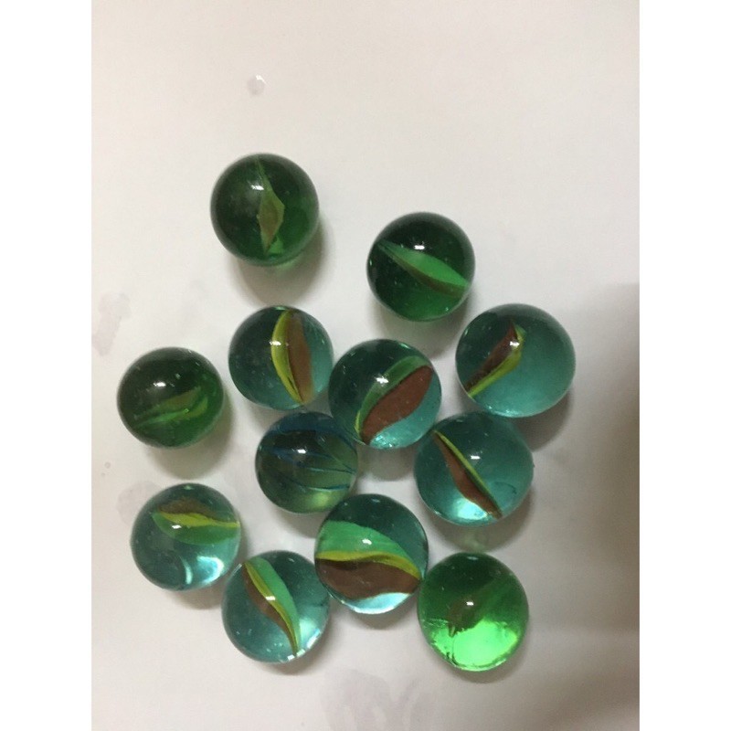 1 kg bi ve thuỷ tinh khế 3 mầu vàng xanh đường kính 16mm