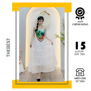 Áo yếm 2 dây in họa tiết the best dld039